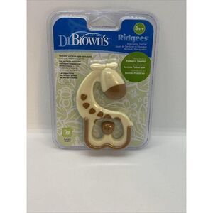 NEW Dr Browńs Ridgees Teether Giraffe Baby